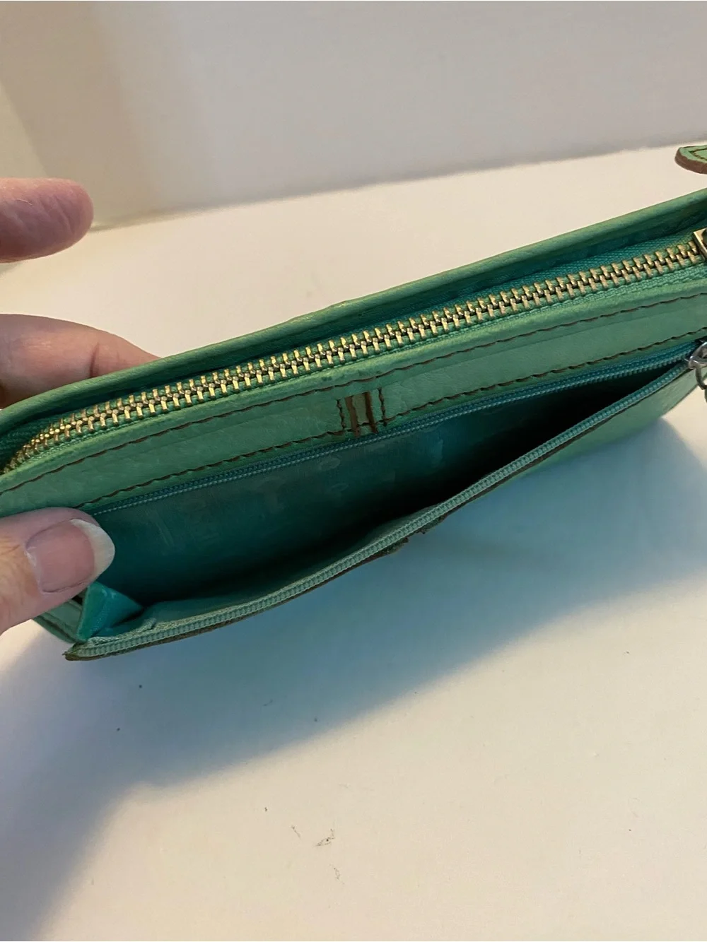 Fossil vintage green